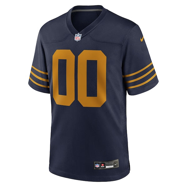 Green Bay Packers Nike The 1923 Classic Game Custom Jersey - Navy/White/Green - Image 6
