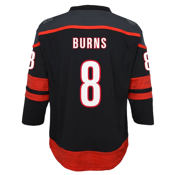 Brent Burns Carolina Hurricanes Youth Home Replica Player Jersey - Black - Image 3