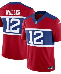 Darren Waller New York Giants Nike Alternate Vapor F.U.S.E. Retired Player Limited Jersey - Century Red/Royal