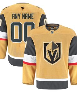 Vegas Golden Knights  Home Authentic Pro Custom Jersey - Gold