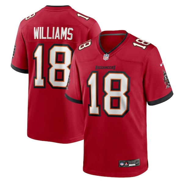 Josh Williams Tampa Bay Buccaneers Nike Team Game Jersey - Red