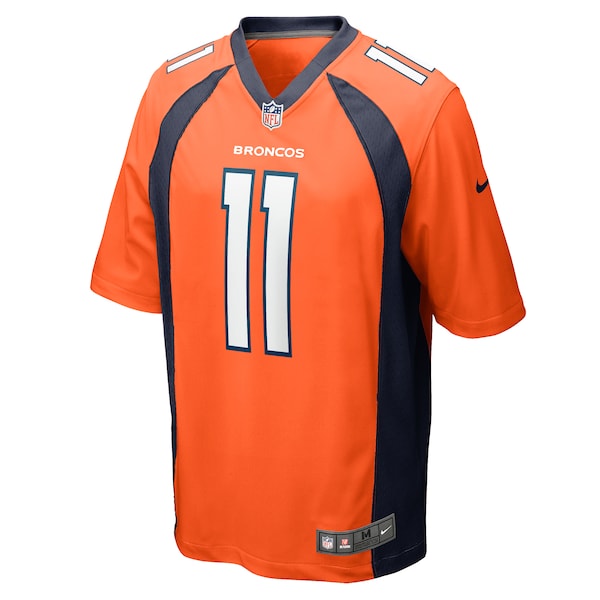 Ben DiNucci Denver Broncos Nike Team Game Jersey - Orange - Image 2