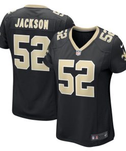 D'Marco Jackson New Orleans Saints Nike Women's Game Player Jersey - Black