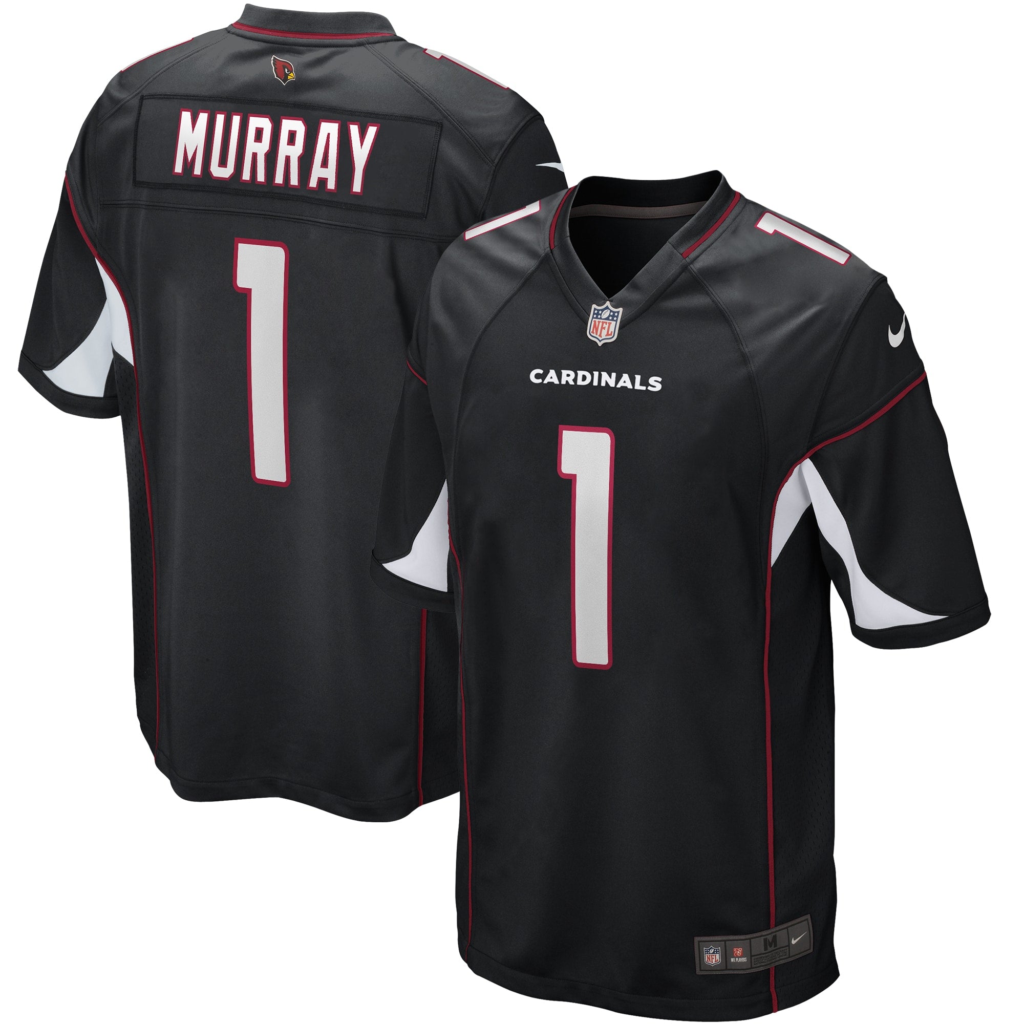 Kyler Murray Arizona Cardinals Nike Game Player Jersey - White/Black/Cardinal - Image 11