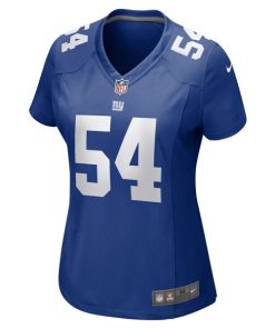 Alternative view of Jaylon Smith New York Giants Nike Women's Home Game Player Jersey - Royal
