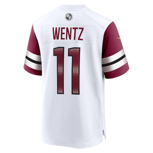 Carson Wentz Washington Commanders Nike Game Jersey - White - Image 3
