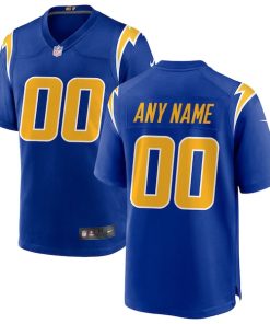 Los Angeles Chargers Nike Alternate Custom Game Jersey - Royal