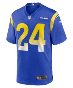 Alternative view of Darious Williams Los Angeles Rams Nike Team Game Jersey -  Royal