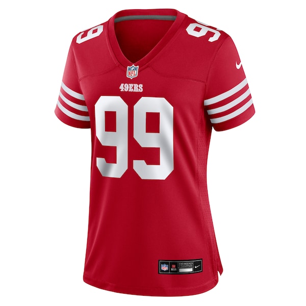 Maliek Collins San Francisco 49ers Nike Women's Game Jersey - Scarlet - Image 3