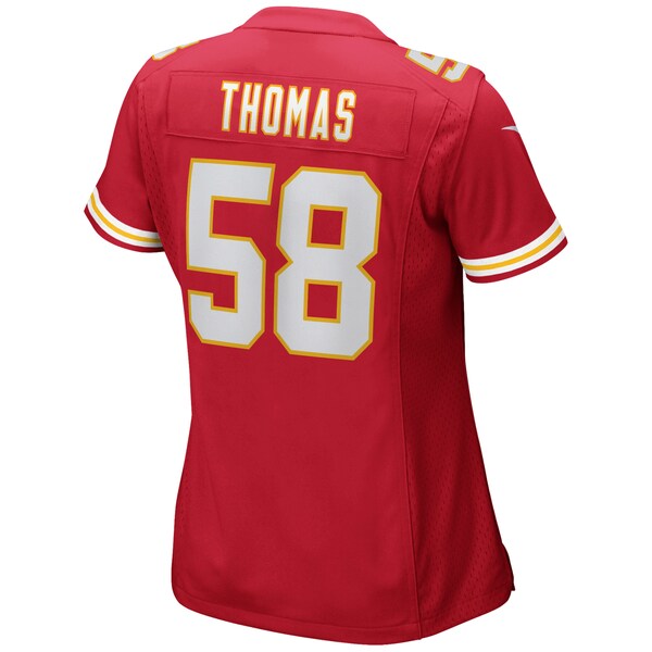 Derrick Thomas Kansas City Chiefs Nike Women's Game Retired Player Jersey - Red - Image 3