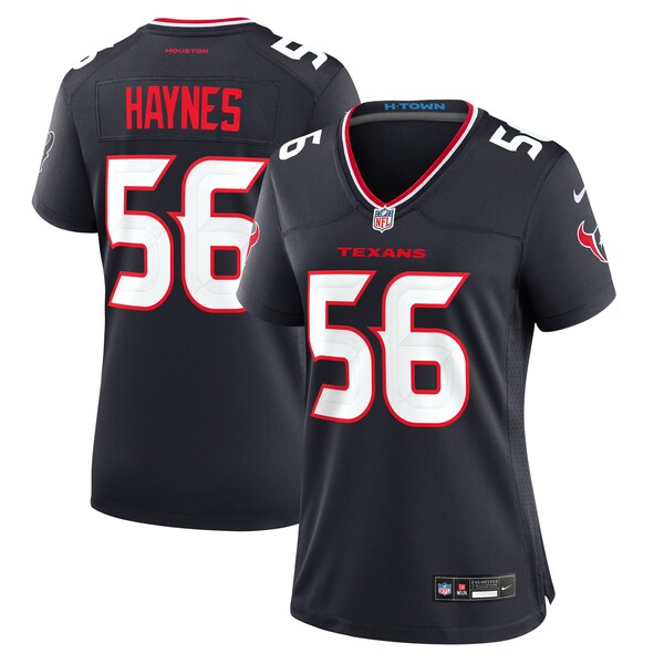 Marcus Haynes Houston Texans Nike Women's Team Game Jersey - Navy