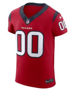 Alternative view of Houston Texans Nike Alternate Vapor F.U.S.E. Elite Custom Jersey - Red