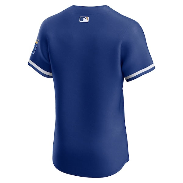 Kansas City Royals Nike Alternate 2 Elite Jersey - Royal/White/Light Blue - Image 4