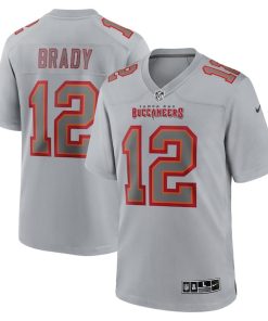 Tom Brady Tampa Bay Buccaneers Nike Atmosphere Fashion Game Jersey - Gray