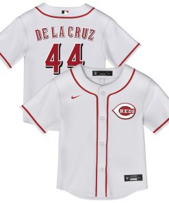 Elly De La Cruz Cincinnati Reds Nike Toddler Replica 2.0 Player Jersey - White