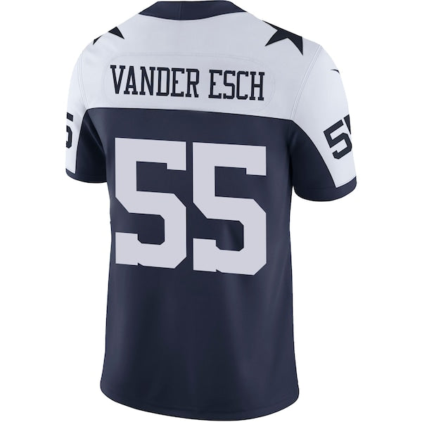 Leighton Vander Esch Dallas Cowboys Nike Alternate Vapor Limited Jersey - Navy - Image 3