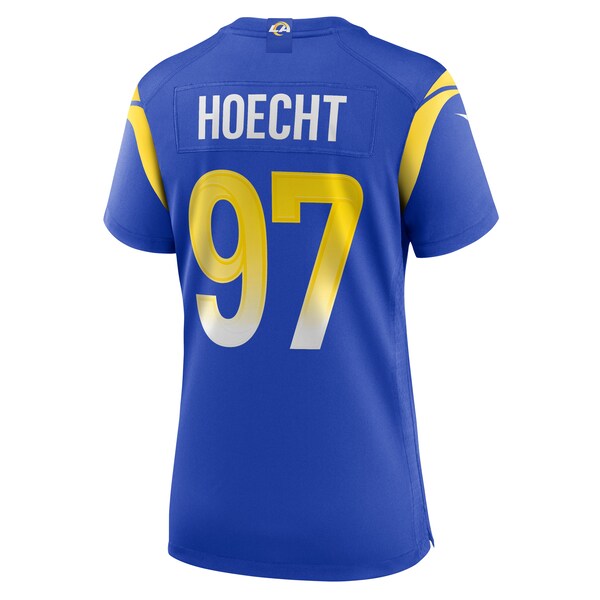 Michael Hoecht Los Angeles Rams Nike Women's Game Player Jersey - Royal - Image 3