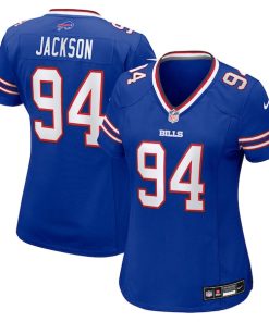 Landon Jackson Buffalo Bills Nike Women's Team Game Jersey -  Royal