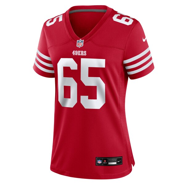 Drew Moss San Francisco 49ers Nike Women's Team Game Jersey - Scarlet - Image 2