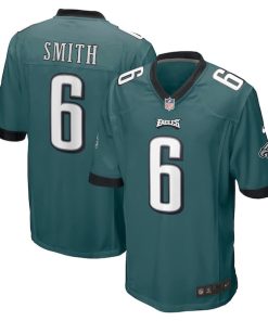 DeVonta Smith Philadelphia Eagles Nike Player Game Jersey - Midnight Green