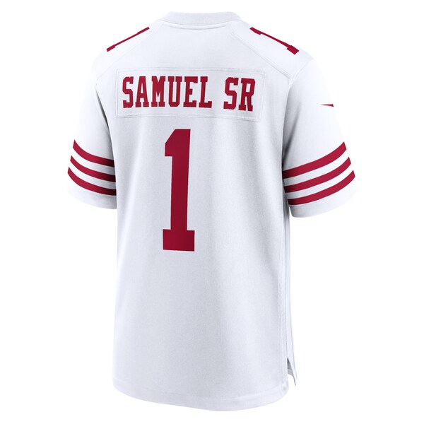 Deebo Samuel Sr San Francisco 49ers Nike Game Player Jersey - White - Image 3