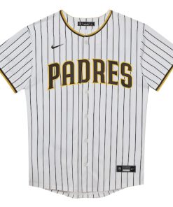 Alternative view of San Diego Padres Preschool Home Blank Replica Jersey - White