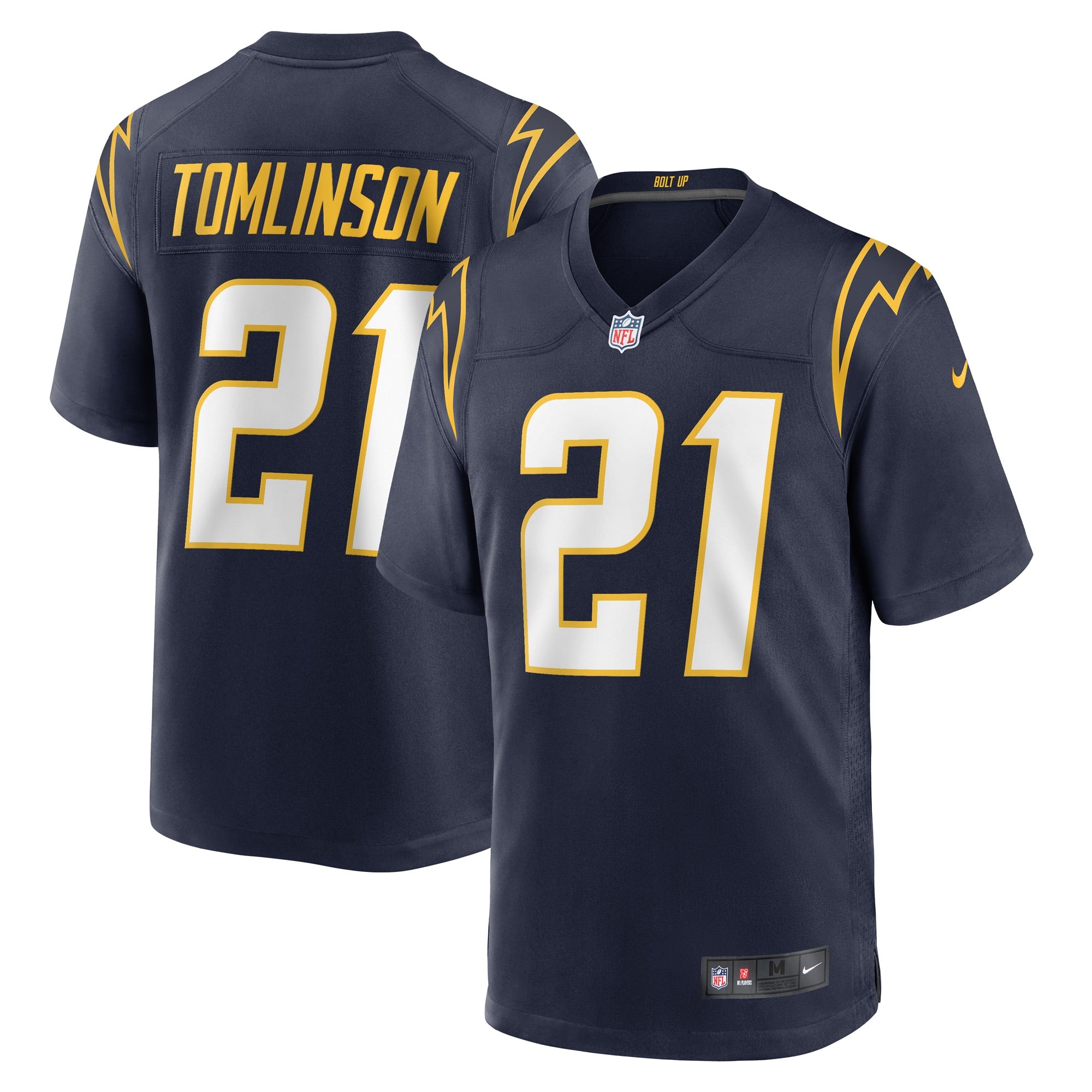 LaDainian Tomlinson Los Angeles Chargers Nike Retired Player Alternate Game Jersey - Royal/Navy/Powder Blue - Image 5