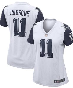Micah Parsons Dallas Cowboys Nike Women's Alternate Game Jersey - White/Navy
