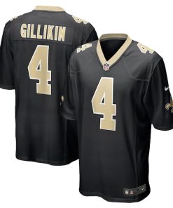 Blake Gilikin New Orleans Saints Nike Game Player Jersey - Black