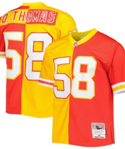 Derrick Thomas Kansas City Chiefs 1994 Split Legacy Replica Jersey - Red/Gold