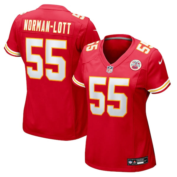 Omarr Norman-Lott Kansas City Chiefs Nike Women's Team Game Jersey - Red