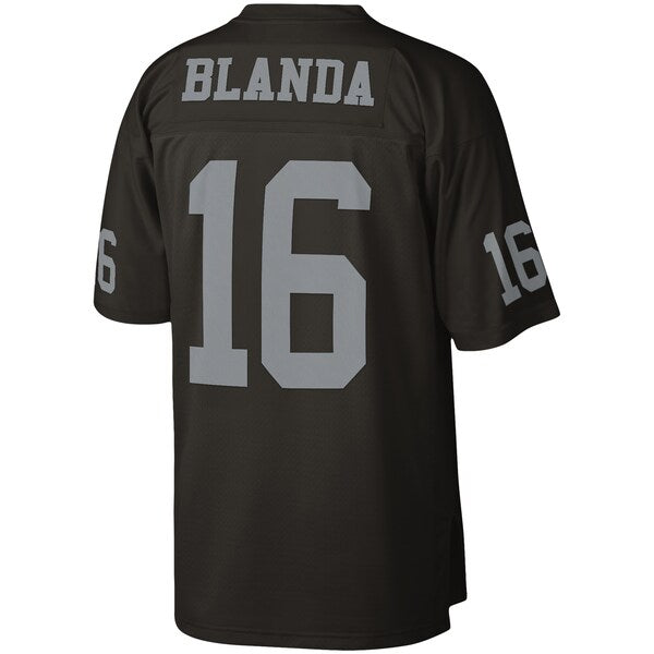 George Blanda Las Vegas Raiders Legacy Replica Jersey - Black - Image 3