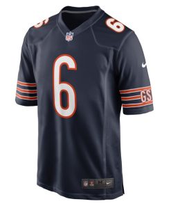 Alternative view of Kyler Gordon Chicago Bears Nike Game Player Jersey - Navy