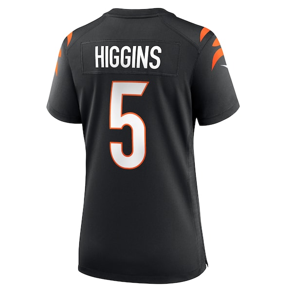 Tee Higgins Cincinnati Bengals Nike Women's Game Player Jersey - Black/Orange - Image 4