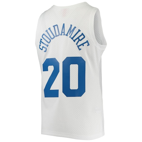 Damon Stoudamire Toronto Raptors 1996/97 Hardwood Classics Swingman Jersey - White - Image 3