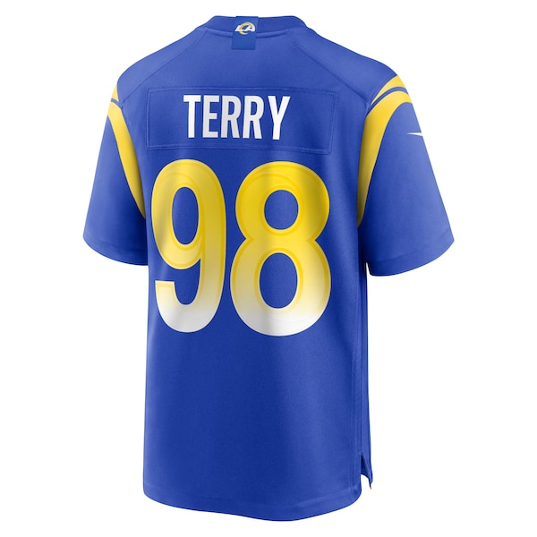 Da'Jon Terry Los Angeles Rams Nike Team Game Jersey - Royal - Image 3