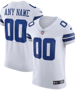 Dallas Cowboys Nike Vapor Elite Custom Jersey - White
