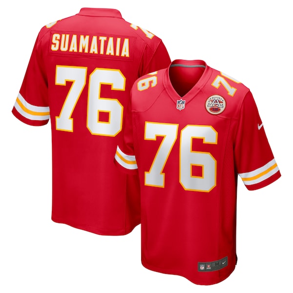 Kingsley Suamataia Kansas City Chiefs Nike Game Jersey - Red
