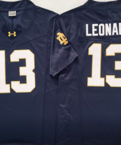 Jaden Leonard  NCAA Notre Dame Fighting Irish  Nike Vapor Limited Jersey