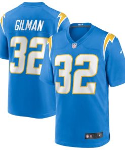 Alohi Gilman Los Angeles Chargers Nike Game Jersey - Powder Blue