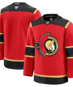 Ottawa Senators  Alternate Premium Jersey - Red/Black/White
