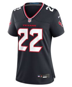 Alternative view of Jaylin Smith Houston Texans Nike Women's Team Game Jersey -  Navy