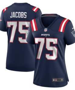Alternative view of Demontrey Jacobs New England Patriots Nike Women's  Game Jersey -  Navy