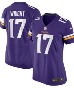 Alternative view of Ryan Wright Minnesota Vikings Nike Women's  Game Jersey -  Purple