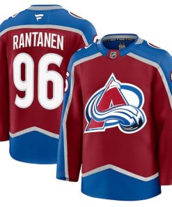 Mikko Rantanen Colorado Avalanche  Home Premium Jersey - Burgundy