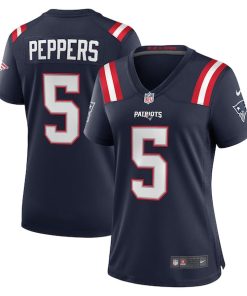 Jabrill Peppers New England Patriots Nike Women's Game Player Jersey - Navy