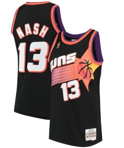 Steve Nash Phoenix Suns 1996/97 Hardwood Classics Swingman Jersey - Black