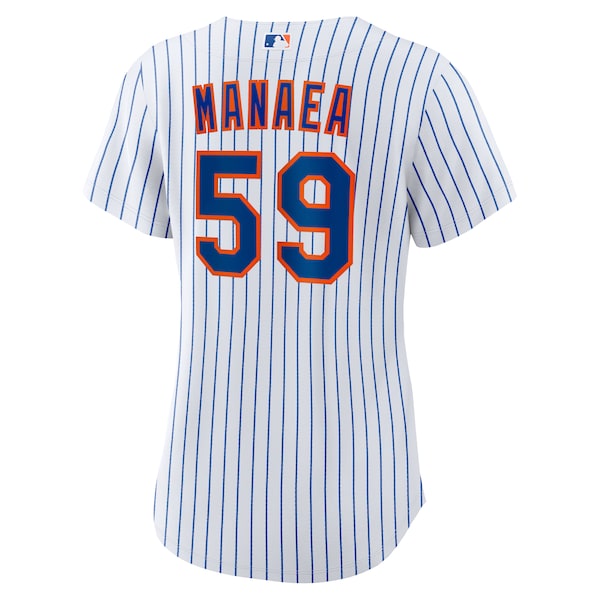 Sean Manaea New York Mets Nike Women's Home Replica Jersey - White - Image 3