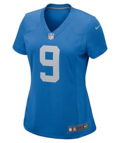 Alternative view of Jameson Williams Detroit Lions Nike Women's Player Game Jersey - Blue