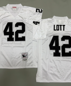 Ronnie Lott Las Vegas Raiders Authentic Throwback Retired Player Jersey